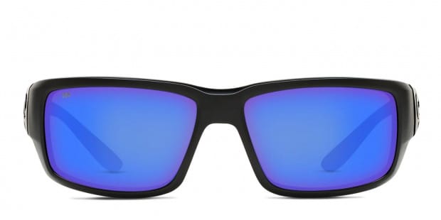 Costa Del Mar Fantail Black, Blue Prescription Sunglasses 50