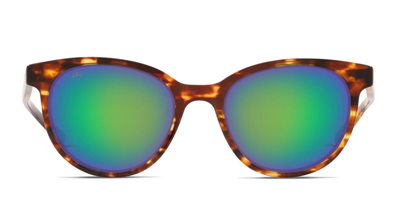 Costa Isabela Polarized Sunglasses with Teal Mirrored Lenses and Case. Costa Del Mar ISABELA Grey Polarized Polycarbonate Ladies  main image 4