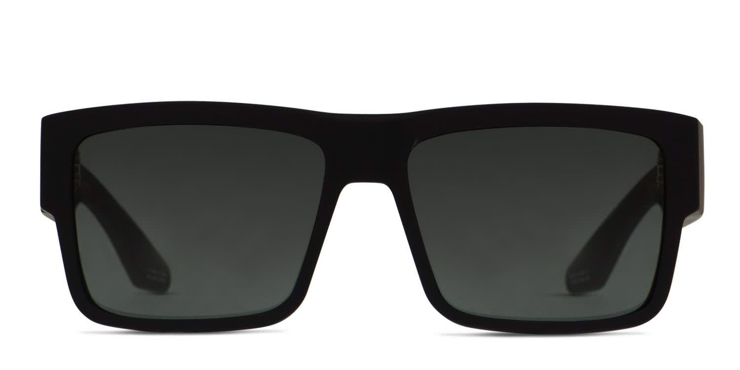 Spy Cyrus Black, Green glasses - Black / Green - Frontal View