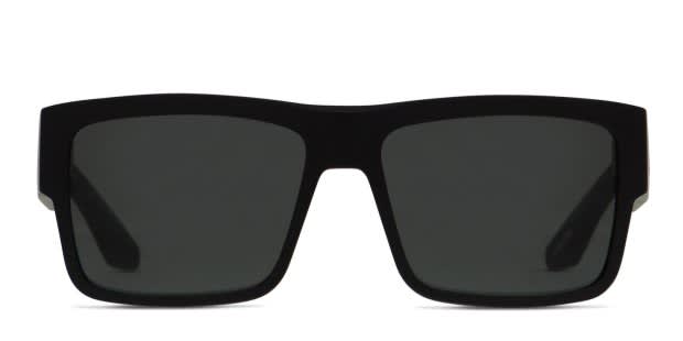Cyrus Spy Cyrus Black, Gray, Green Prescription Sunglasses - 50% Off Lenses