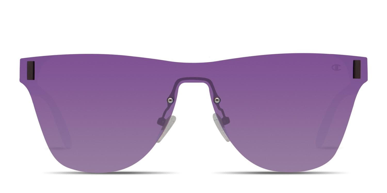 Champion Jones Purple, Green, Clear (Non-Rx-able) glasses - Purple / Green / Clear - Frontal View