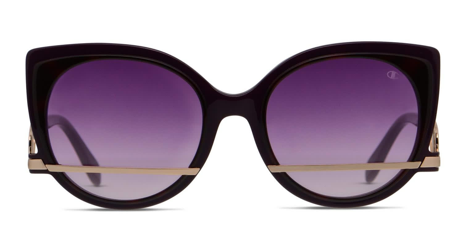Champion Gwen Purple, Gold glasses - Purple / Gold - Frontal View