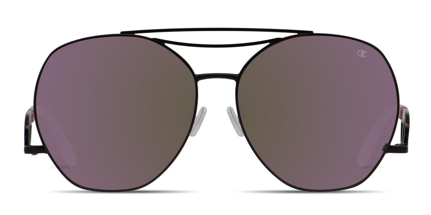Champion Jluv Black glasses - Black / Glitter - Frontal View
