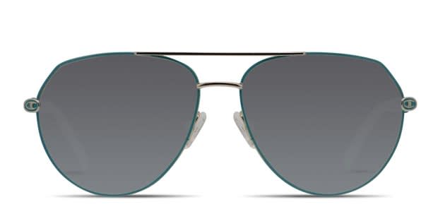 Champion Kiki Teal, Silver Prescription Sunglasses - 50% Off Lenses