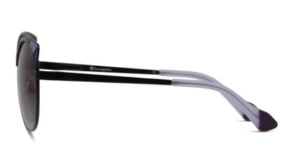 Champion Naomi Black, Purple glasses - Black / Purple - Side View
