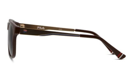 FILA SF9287 Brown, Gold glasses - Brown / Gold - Side View
