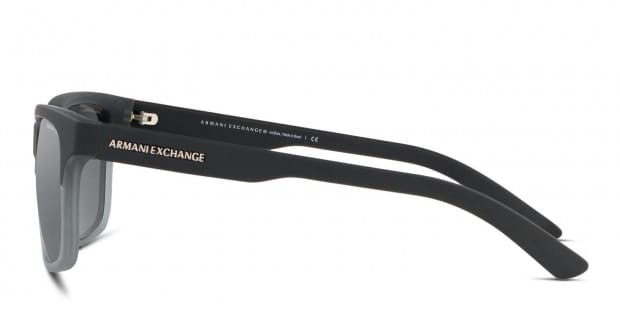 Armani Exchange AX4026S Black Gray Prescription Sunglasses