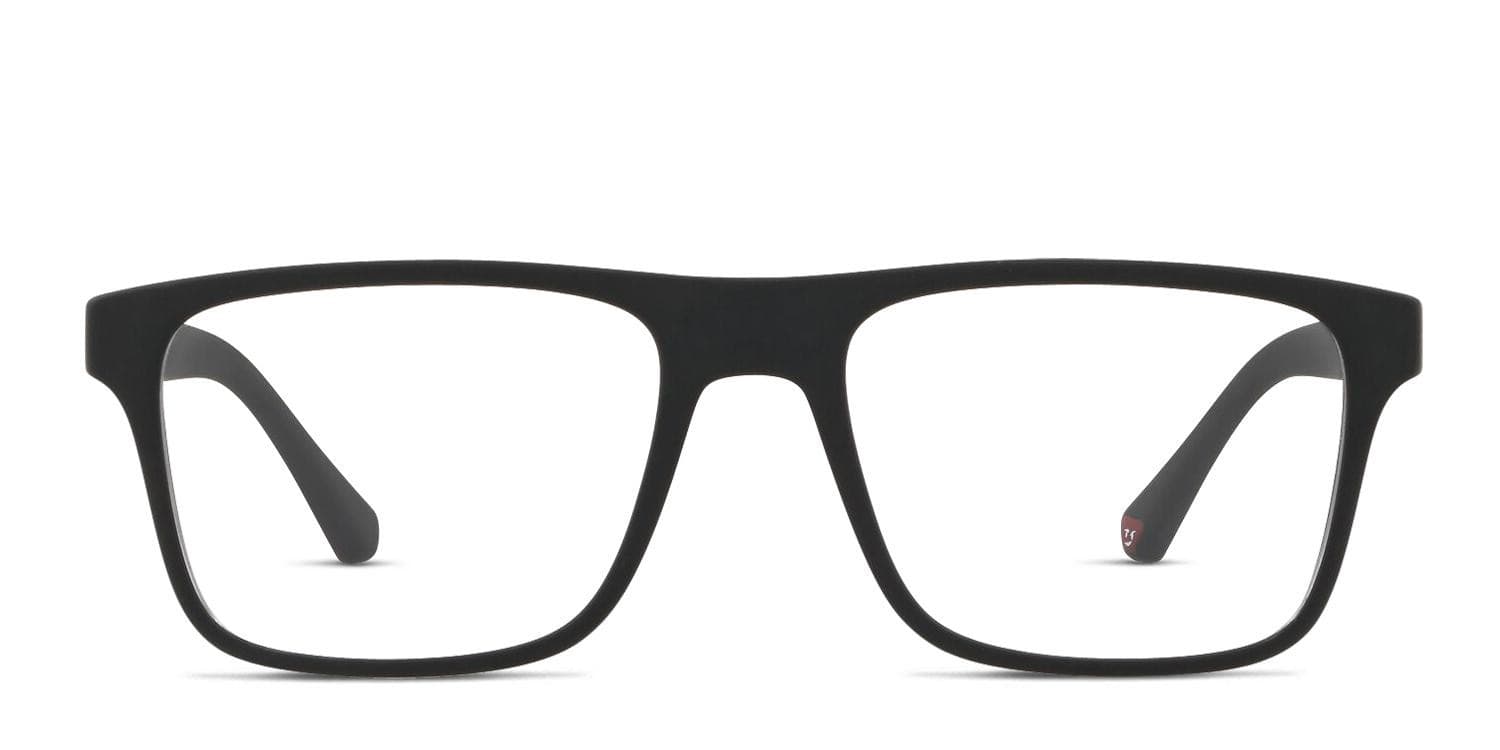 Emporio Armani EA4115 w/Clip-On Black/Red Eyeglasses | Includes