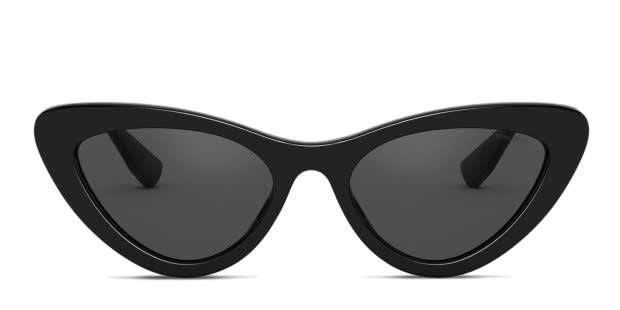 Miu Miu MU 01VS Black Prescription Sunglasses - 50% Off Lenses display picture 1
