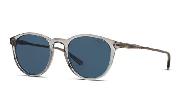 Polo Ralph Lauren PH4110 Gray, Clear, Blue Prescription Sunglasses