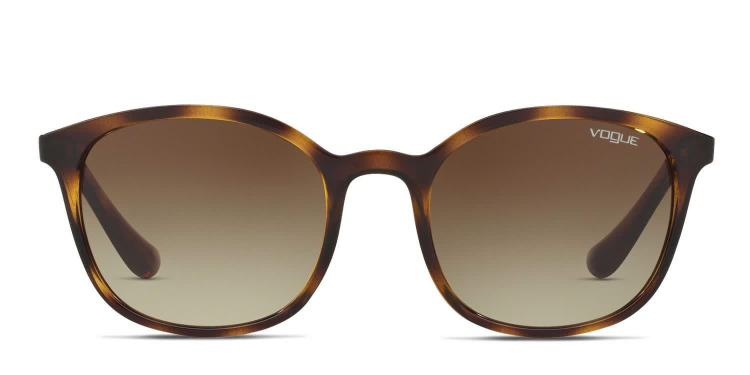 VOGUE ヴォーグ VO5051-S 度付きメガネ Vogue VO5051S Brown, Tortoise Prescription Sunglasses - 50% Off Lenses