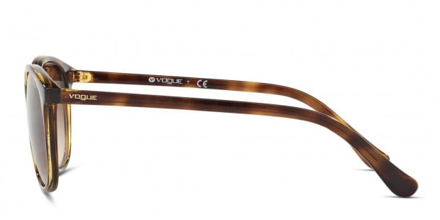 VOGUE ヴォーグ VO5051-S 度付きメガネ Vogue VO5051S Brown, Tortoise Prescription Sunglasses - 50% Off Lenses