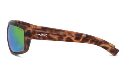 Wiley X Contend Tortoise, Green glasses - Tortoise / Green - Side View