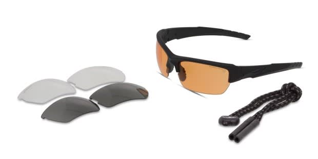 Wiley X Valor ブラック ゴーグル 交換レンズ付き WX Valor Sunglasses | Ballistic Rated | Wiley X