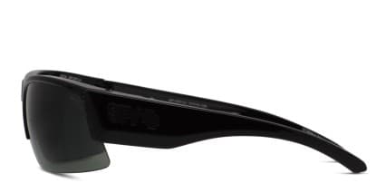 Spy Flyer ANSI Shiny Black (Non-Rx-able) glasses - Shiny Black - Side View