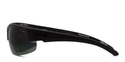 Spy Sprinter ANSI Black, Green (Non-Rx-able) glasses - Black / Green - Side View