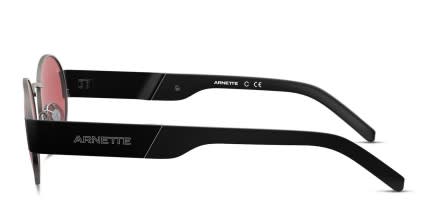 Arnette AN3081 Lars Gunmetal/Black/Pink glasses - Gunmetal / Black / Pink - Side View