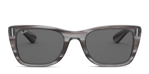 Ray Ban RB2248 Caribbean Gray Pattern Prescription Sunglasses