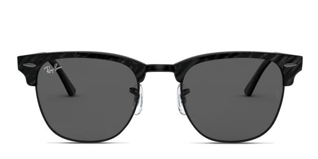 Ray-Ban RB3016 Clubmaster Black Prescription Sunglasses - 50% Off