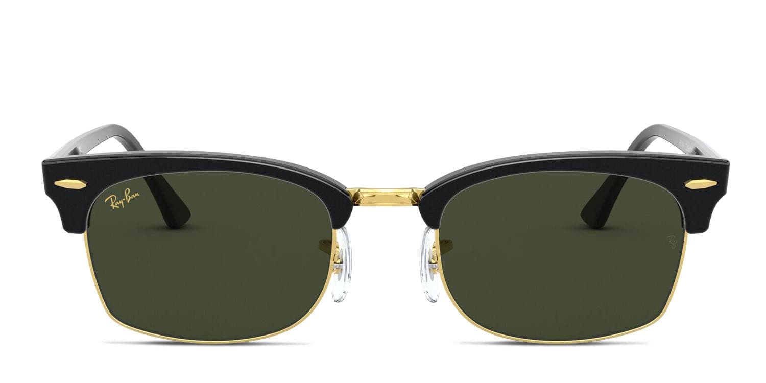 Ray-Ban RB3916 Clubmaster Square Black/Gold Prescription Sunglasses