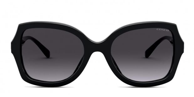 Black coach glasses hot sale
