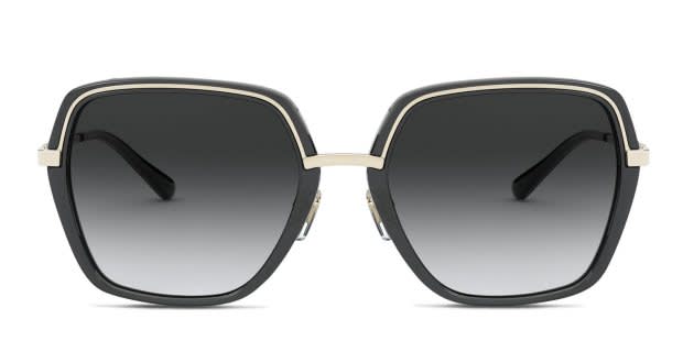 Michael Kors MK1075 Naples Black, Gold Prescription Sunglasses