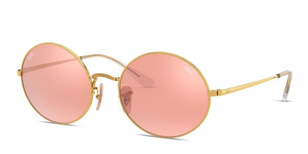 Ray ban oval pink top