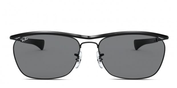 Ray Ban RB3619 Olympian II Deluxe Shiny Black Prescription Sunglasses