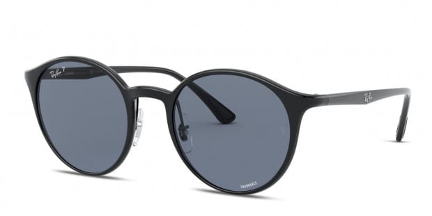Ray-Ban RB4336CH Black/Blue Prescription Sunglasses