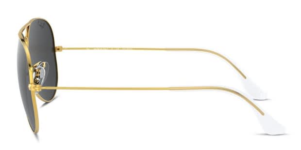 Ray-Ban 3025 Gold/Gray/Clear Prescription Sunglasses