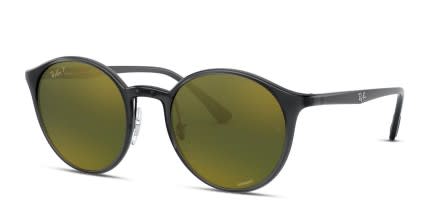 Ray-Ban RB4336CH Gray glasses - Gray - Angle View