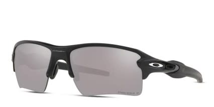Oakley OO9188 Flak 2.0 XL Prizm Black, Silver glasses - Black / Silver - Angle View
