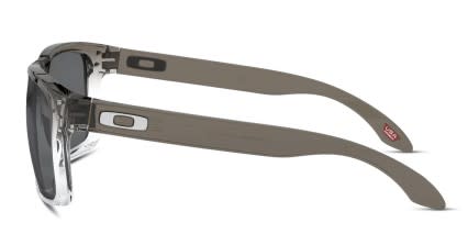 Oakley OO9102 Holbrook Prizm Gray, Clear glasses - Gray / Clear - Side View