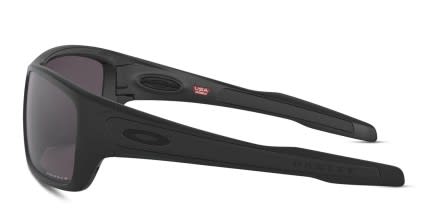 Oakley OO9263 Turbine Prizm Black, Gray glasses - Black / Gray - Side View