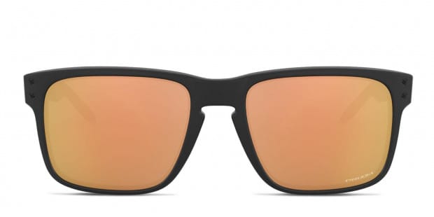 Gold oakley holbrook on sale
