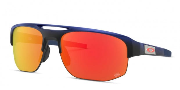 Oakley OO9424 Mercenary Prizm Blue/Red Sunglasses