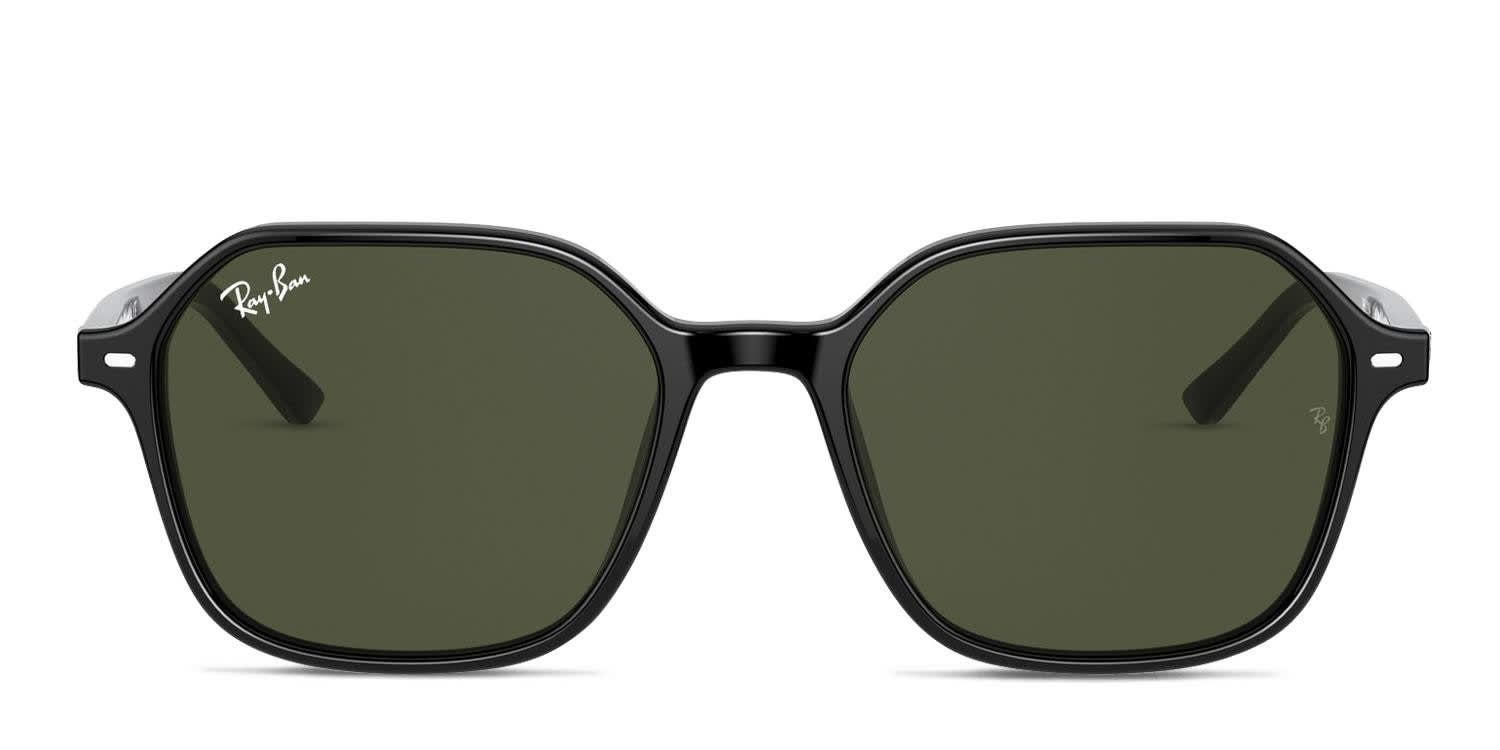 Ray-Ban RB2194 John Black/Green Prescription Sunglasses