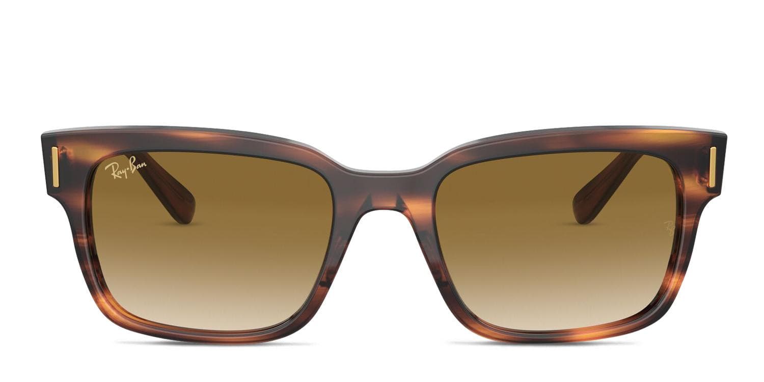 Ray-Ban RB2190 Jeffrey Tortoise, Yellow Prescription Sunglasses