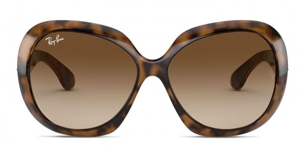 Ray-Ban RB4098 Jackie Ohh II Tortoise, Brown Prescription Sunglasses - 50%  Off Lenses