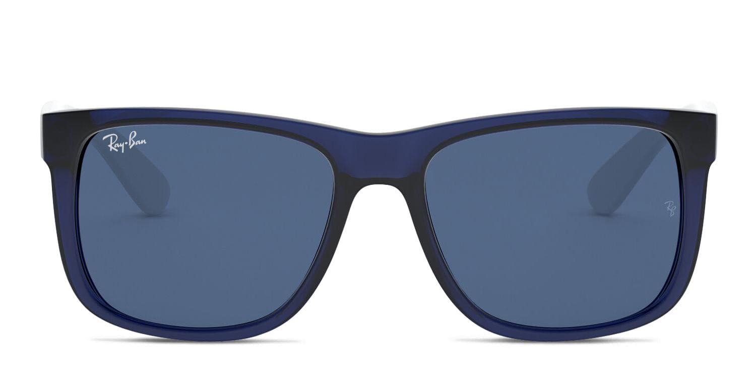 Ray-Ban 4165 Justin Blue, White Prescription Sunglasses - 50% Off