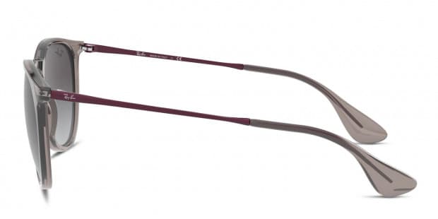 Ray-Ban RB4171 Erika Gray, Clear, Red Sunglasses Online