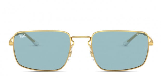 Ray-Ban RB3669 Gold/Blue Prescription Sunglasses