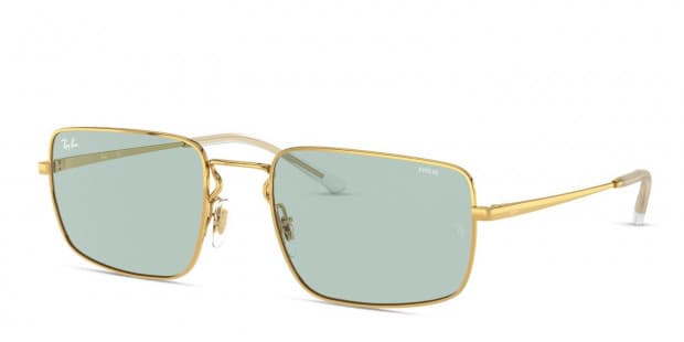 Ray-Ban RB3669 Gold/Green Prescription Sunglasses