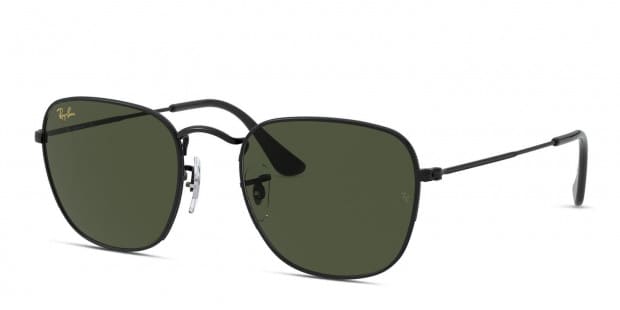 Ray-Ban RB3857 Frank Black/Green Prescription Sunglasses