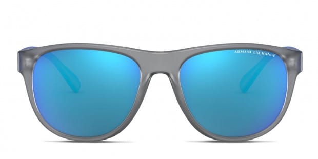 Armani Exchange AX4096S Gray/Blue Prescription Sunglasses
