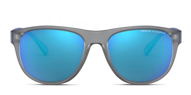 Armani Exchange AX4096S Gray Blue Prescription Sunglasses