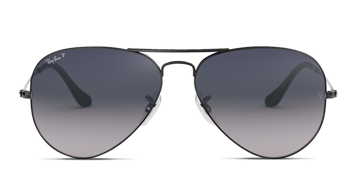 Ray-Ban RB3025 Gunmetal, Blue Prescription Sunglasses - 50% Off Lenses