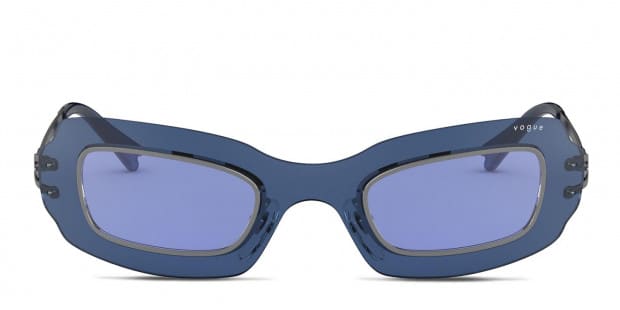 Vogue blue glasses store