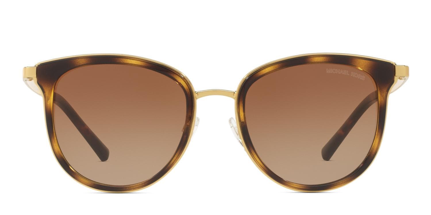Michael Kors Adrianna I Tortoise/Gold glasses - Tortoise / Gold - Frontal View