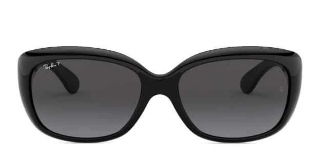 Ray Ban 4101 Jackie Ohh Shiny Black Prescription Sunglasses 50 Off Lenses